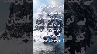 Golden words of Mola Ali asquotes viralvideo shorts [upl. by Enelrak]