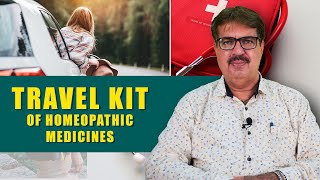 TRAVEL KIT OF HOMEOPATHIC MEDICINES  EXP BY DR KEDARNATH A LONGANI MD HOM LONGANI CLINICS [upl. by Levin86]