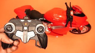 One Key Transforming 2 in 1 RC Robot Motor Cycle [upl. by Naul]