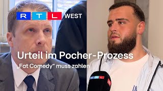 PocherProzess nach Ohrfeige  “Fat Comedy” in Dortmund verurteilt  RTL WEST 15032024 [upl. by Euginomod49]