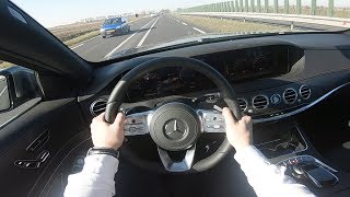 2018 Mercedes S Class New S350 Long AMG 4MATIC POV Driving Review Acceleration [upl. by Nesta]