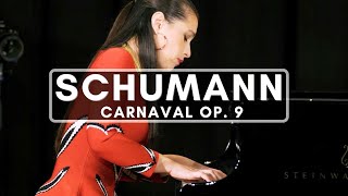 R Schumann Carnaval op 9  Inga Fiolia [upl. by Nnod]