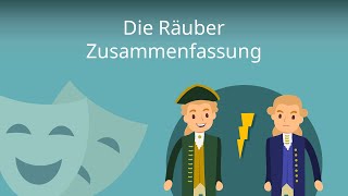 Die Räuber Zusammenfassung Schiller [upl. by Enitsenre63]