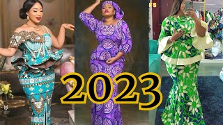 MODÈLES AFRICAIN 2023 NOUVELLES TENDANCES DES MODÈLES TAILLE BASSE EN WAX POUR FEMMES  AFRICAN WAX [upl. by Yzzo]