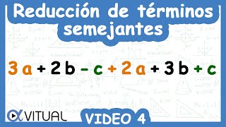 💠Reducción de Términos Semejantes  Video 4 de 4 [upl. by Longtin]