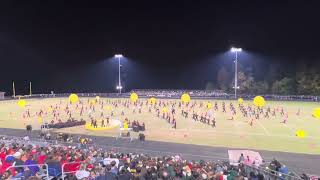 Northwest Guilford High School Marching Band at Northwest Guilford 102624 [upl. by Lurleen240]