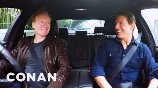 Conan Drives With Tom Cruise  CONAN on TBS [upl. by Nerfe551]