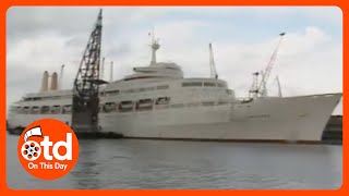 1982 Falklands War Royal Marines Take Over Luxury Liner [upl. by Ly]