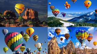 Best hot air ballons🎈 rides in the world [upl. by Eusadnilem]