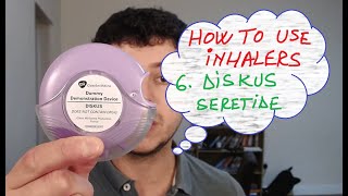 6 How to use inhalers  Diskus Seretide [upl. by Sollars988]