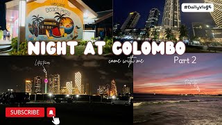 Night at Port City Colombo  Beach Plaza [upl. by Wie]