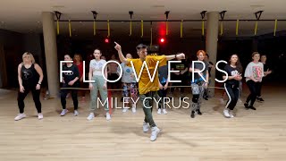 FLOWERS  Miley Cyrus  Zumba choreo Damian Jabłoński [upl. by Adelle]