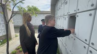 Arlington National Cemetary Steve amp Vickie Wolverton [upl. by Sharai]