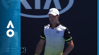 Sam Querrey v Marton Fucsovics match highlights 2R  Australian Open 2018 [upl. by Otrebilif]