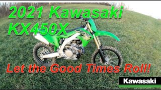 2021 Kawasaki KX450XC First Ride Let the Good Times Roll [upl. by Hgielah35]