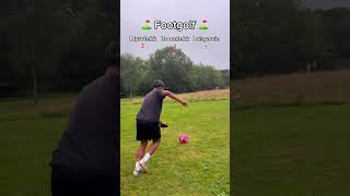 FOOTGOLF 🤯 SUBSCRIBE ✅ football soccerchallenge soccer footgolf viralfootball funny trend [upl. by Amhser]