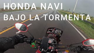 HONDA NAVI BAJO LA TORMENTA [upl. by Hillari]