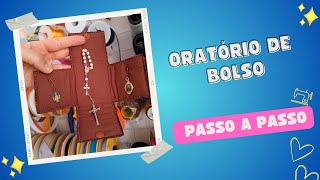 Oratório de Bolso passo a passo fácil [upl. by Britton]