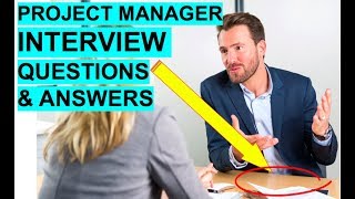 PROJECT MANAGER Interview Questions and Answers [upl. by Amari150]