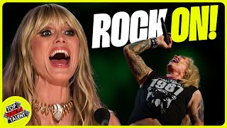 ROCK ON BEST Metal Auditions on Got Talent and X Factor Worldwide [upl. by Nagoh]