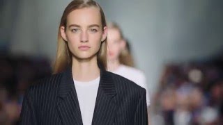 DKNY Spring 2016 Runway Show Recap Video [upl. by Seel]