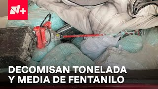 Omar García Harfuch anuncia decomiso histórico de fentanilo tras operativos en Sinaloa  En Punto [upl. by Enajharas]