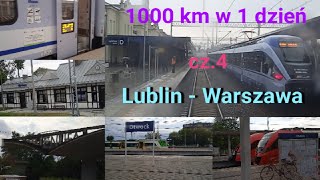 1000 km w 1 dzień cz4 Lublin  Warszawa [upl. by Eenel]