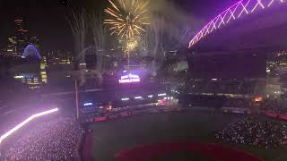 Seattle Mariners Fireworks Night 82523 [upl. by Aivun935]