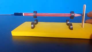 Magnetic Levitation Experiment quotLevitation Magic The Floating Pencil Experimentquot [upl. by Dranyl932]