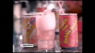 1988  Hubba Bubba Soda  Diner Commercial [upl. by Nylirem891]