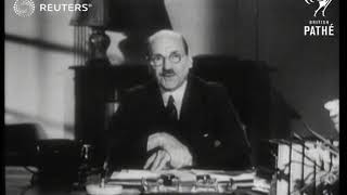 Clement Attlee asks the public to help renew Britain 1946 [upl. by Allyson]