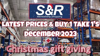 SampR LATEST PRICES amp BUY 1 TAKE 1 December 2023  CHRISTMAS GIFT GIVING ❤️ [upl. by Sadonia]