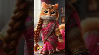 Cute cat  billi wali video  billi  billi dance tiktok [upl. by Pollack]