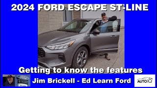 Getting to know your 2024 Ford Escape STLine [upl. by Nortal]