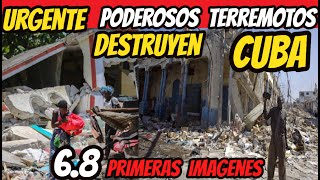 Hace Instantes Terremoto 68 sacude Cuba El terremoto mas fuerte del 2024 acaba de ocurrir temblor [upl. by Castera72]