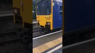 Class 150 at Urmston [upl. by Lindblad]