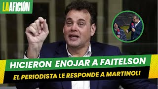 David Faitelson responde a Martinoli tras caída de transmisión de TV Azteca [upl. by Elenaj367]