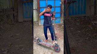 Electric mini scooter 🛴🥰😎 ytshorts trending ytshorts [upl. by Negriv740]