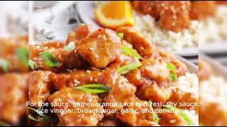 How to make Orange Chicken Chines [upl. by Haik]