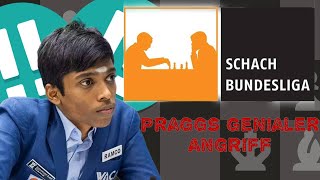 Praggnanandhaa vs R Svane  Schachbundesliga 2024 [upl. by Kelbee]