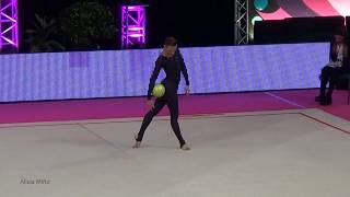 Rubén Orihuela Cto Rítmica Masculina Euskalgym 2017 [upl. by Koran]