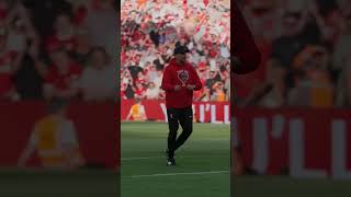 Jurgen Klopp The Emotional Fist Pumps Farewell [upl. by Penhall]