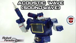 Robot Paradise FansToys RP01 Acoustic Wave amp Fibrir AKA Soundwave amp Rumble [upl. by Kyriako639]