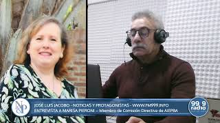 MARISA PIERONI EN NOTICIAS amp PROTAGONISTAS 03072024 [upl. by Howlan]