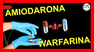 ⚠️AMIODARONA y WARFARINA⚠️  INTERACCION FARMACOLOGICA 😲 INFORMACION COMPLETA☑️ [upl. by Tedra]