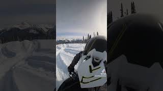 Views for days  sledding snow mountains winter [upl. by Deeas261]