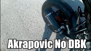 KEEWAY RKF 125 AKRAPOVIC NO DB KILLER PT2 [upl. by Nev162]