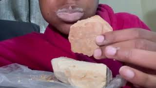 AFRICAN GOOD CLAY 250624 asmr asmrsounds mukbang [upl. by Evvie]