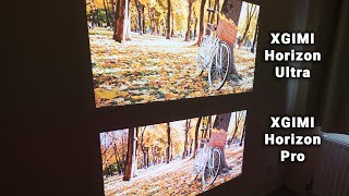 XGIMI Horizon ULTRA vs PRO  Is Dolby Vision Worth It  Picture Quality Test [upl. by Mor217]