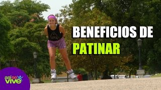 Beneficios de patinar  Asi se vive  TVN Panamá [upl. by Tamah]